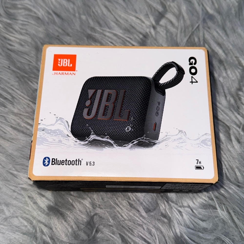 JBL GO 4 - Black (NEW)